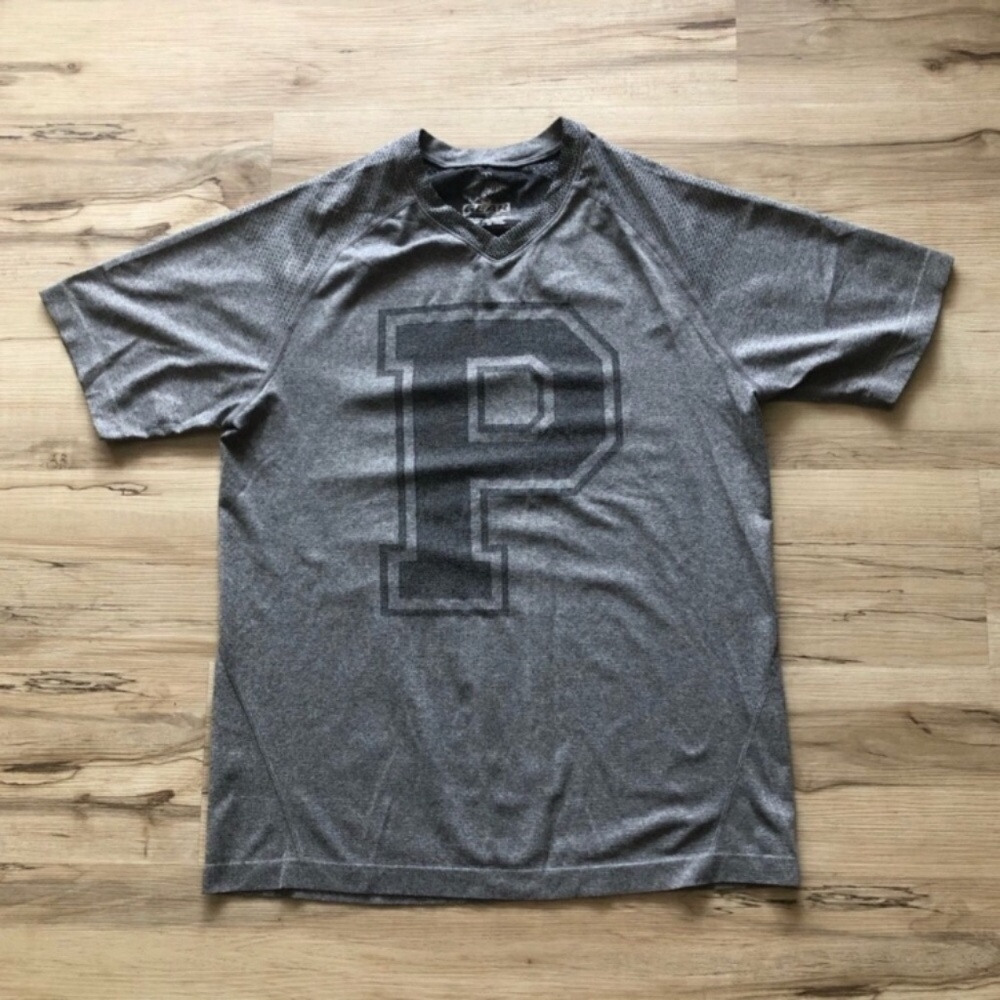 Popeye’s Athletic Gray Graphic Men's Shirt